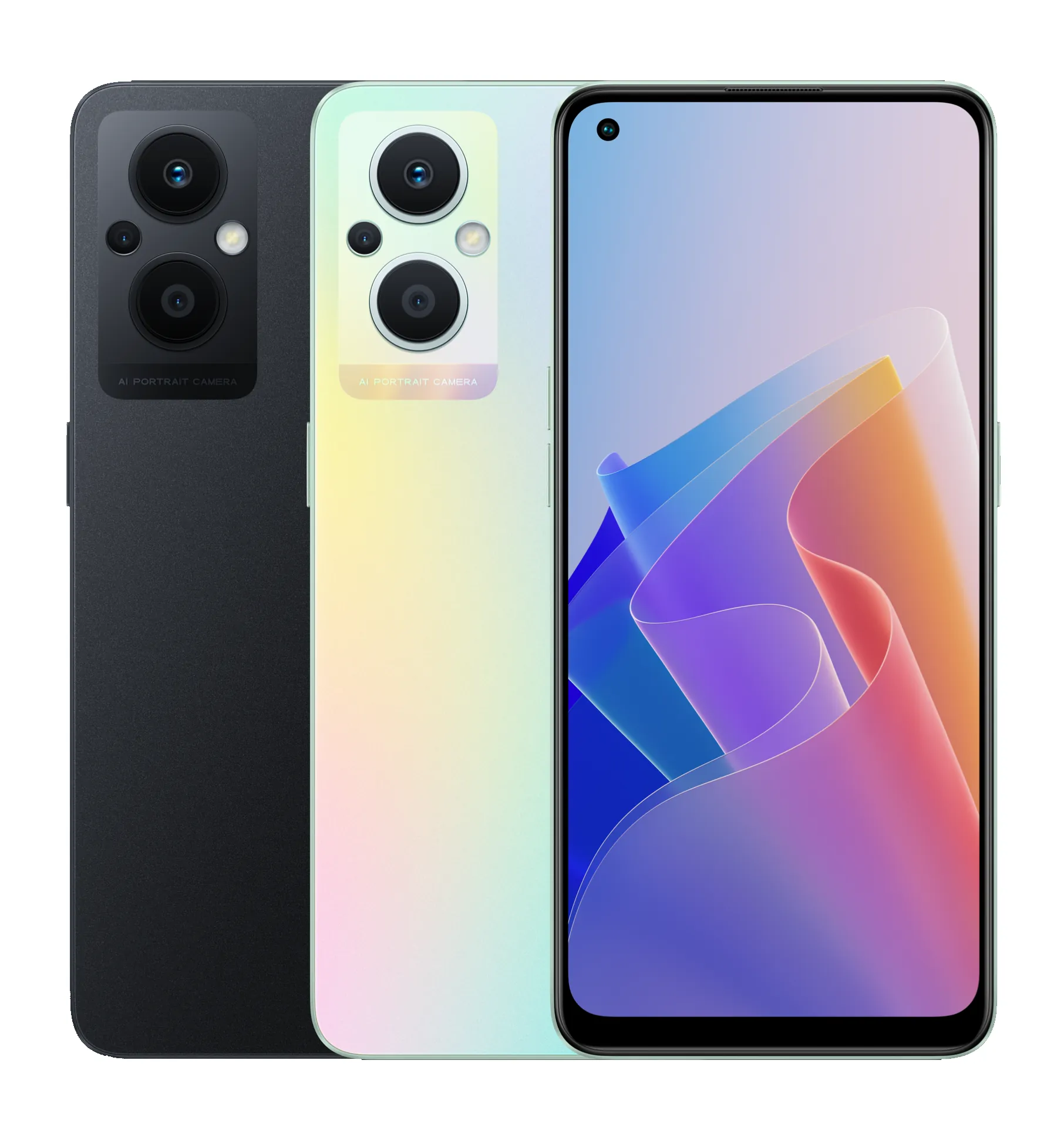 oppo f21 pro 5G front and back
